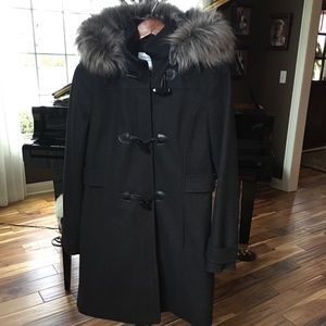 SOLD-Nautica Wool Dress Coat.